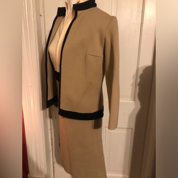 Vtg. 2 pc. Formal dress by: Banff LTD knits in fashion. Size: 8 Made in Italy. - Picture 8 of 16